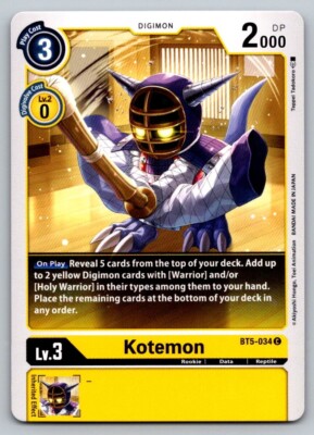 Kotemon BT5-034