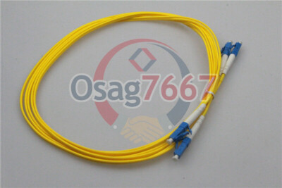 2PCS New 3M LC-LC Simplex Singlemode Fiber Optic Cable Cord