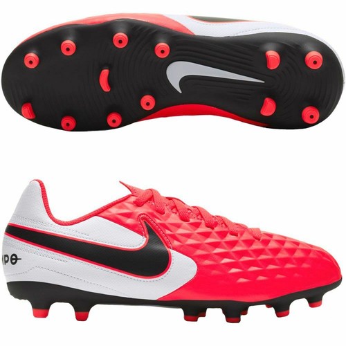 Nike Tiempo Legend 8 Club JR MG Kinder Fußballschuhe rot-weiß AT5881 606 |  eBay