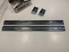 4 sets 22” Promark 100LB  Full Ext.Soft Close Side Mount Drawer Slides w/bracket