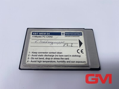 Telemecanique PC Karte 4Mbytes XBT MEM 04 PCMCIA PC card ATA SDP3B-4-446