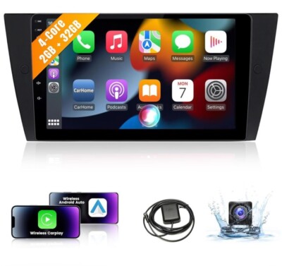 Leadfan Car Stereo for BMW 3 Series 328i 335i 325i