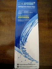 Ice Pure Refrigerator Water Filter Replacement RWF0900A,Maytag,Whirlpool,NIB