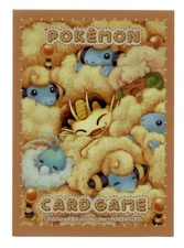 2016 Meowth & Mareep  Individual Card Sleeve Pokemon Center Japan Original