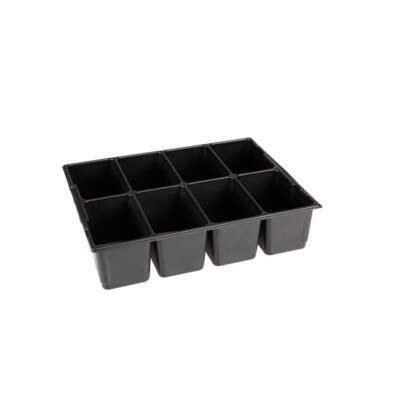 Sortimo Kleinteileeinsatz 8 Mulden 136 für L-Boxx 136 + LS-Boxx passend zu Bosch