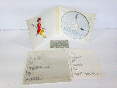 Cd Pizzicato Five The Sound Of Music With Plastic Fan Club Card Ebay