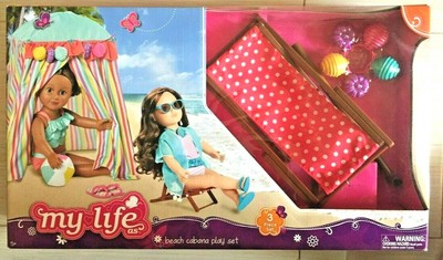 my life beach cabana playset