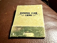 Dining Car 1890 Restaurant, East Setauket, Long Island, NY, Full Matchbook