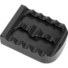 JOKER MACHINE 1610-0718 08-650-1B Brake Pedal Cover - Black - Serrated