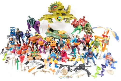 Vintage MOTU Masters Of The Universe and He-Man Toys and Action Figures 1980s