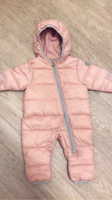 mk baby snowsuit