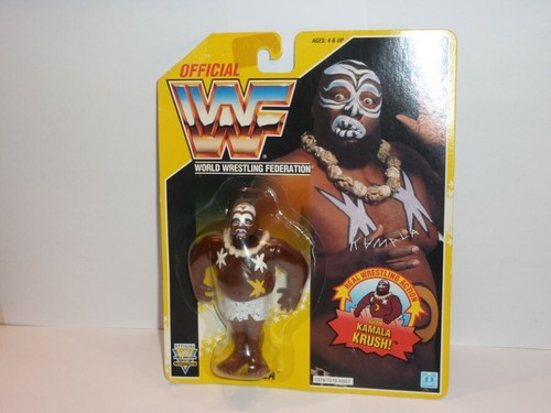Kamala WWF - Hasbro 1993 - Series 7 - MOC - Wrestl...