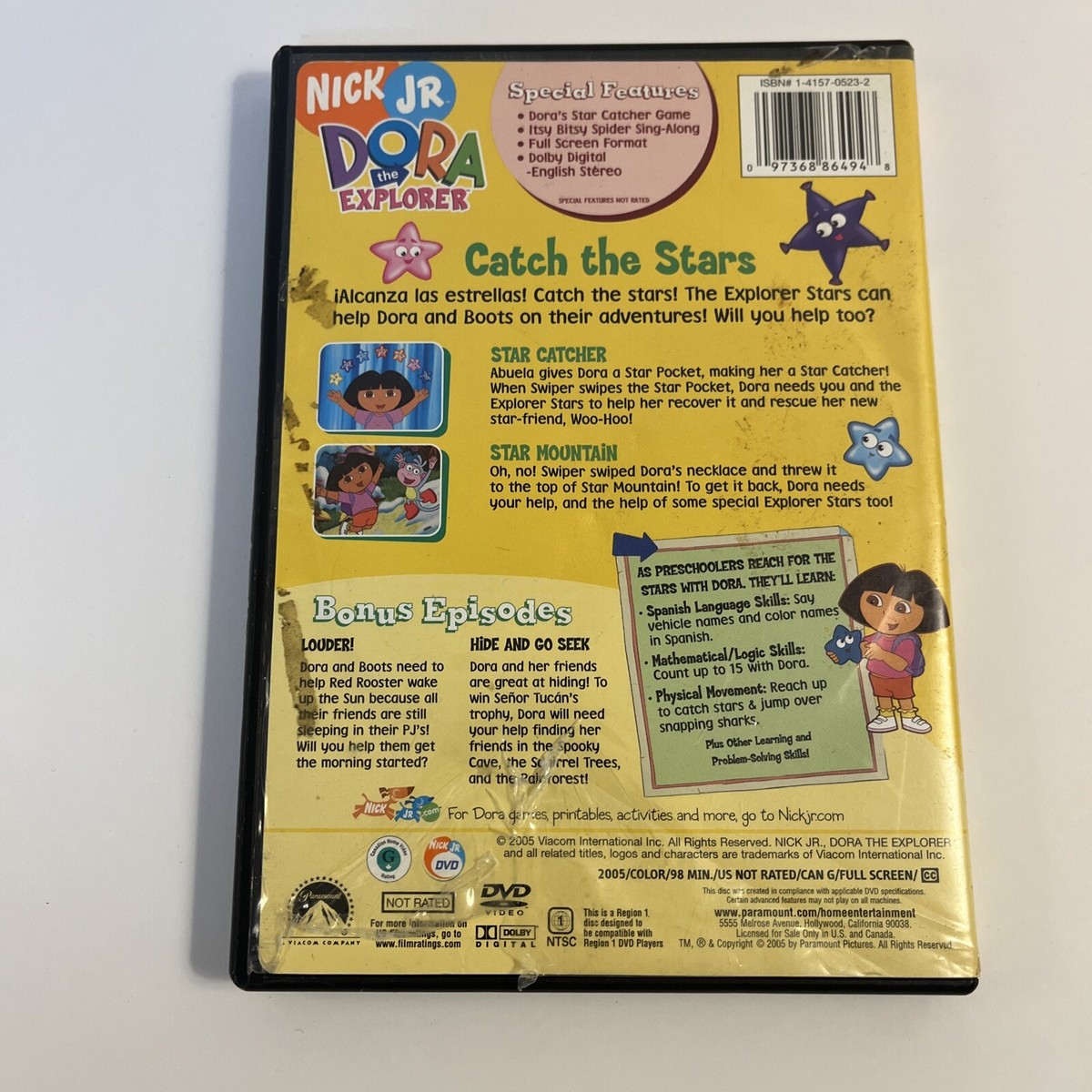 Dora the Explorer - Catch the Stars - 4 Episodes | eBay