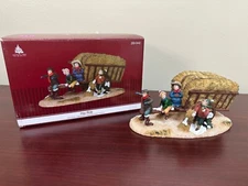 Enchanted Forest Hand painted Polyresin "Hay Ride" w/Box #289-0442