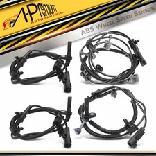 A-Premium 4x Front & Rear ABS Wheel Speed Sensor for Chevy Malibu 13-15 Impala