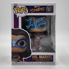 Iman Vellani Signed Funko (1077) w/ Beckett