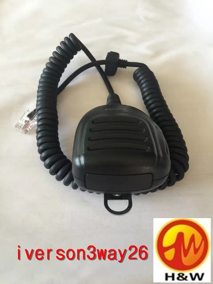 Icom HM152 Hand Microphone Mobile  A110 F221 F5011 F6011 F6021 F6121 F6061 F2721 - Image 4 of 4