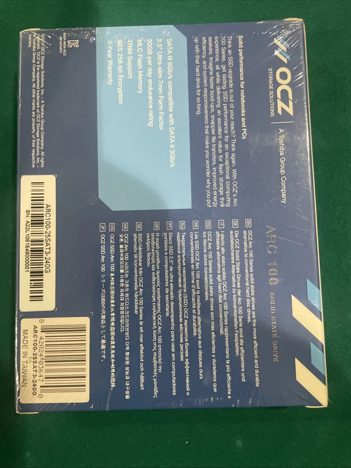 OCZ ARC 100 240GB,Internal,2.5" (ARC100-25SAT3-240G) SSD - Image 2 of 3