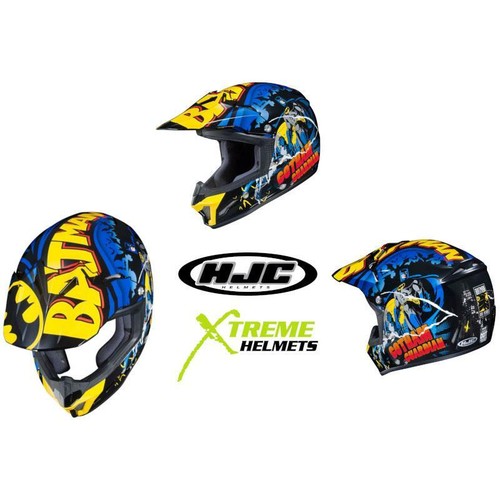 HJC CL-XY 2 Batman Helmet MC-23 Off 