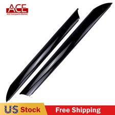 Pair Left & Right Windshield A-Pillar Trim Panel Molding for Kia Soul 2010-2013 