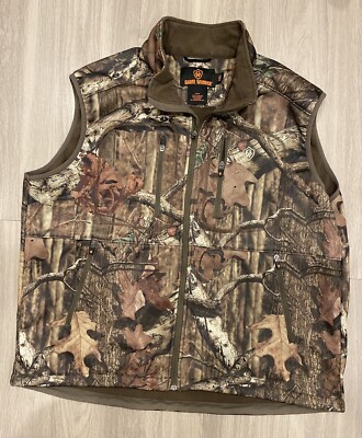 Camo Hunting Vest XXL 2XL Game Winner Mossy Oak Break Up