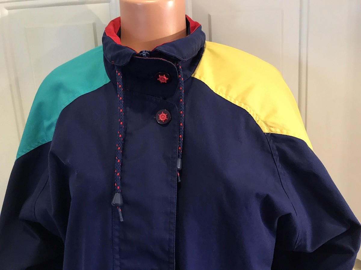 VINTAGE, SPIRIT, Sz 1X, Lightweight, Colorful Jacket w/Zip Front