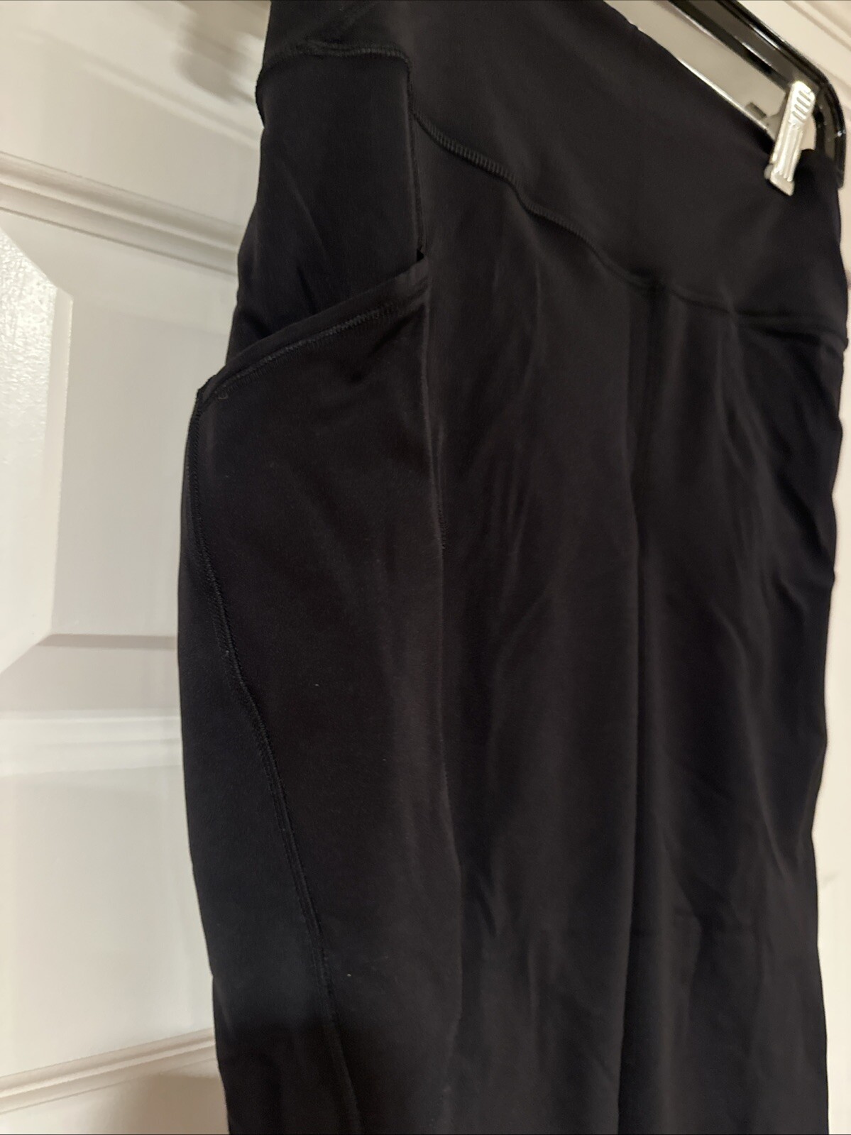 Lululemon Solid Black W/ Circle Pattern On Bottom… - image 3