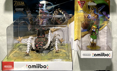 The Legend of Zelda Guardian (BotW) Amiibo OR Link (Ocarina of Time) Amiibo
