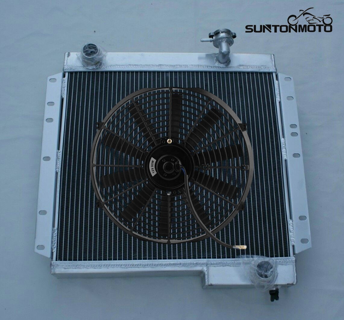Fj40 Ls Conversion Radiator ALUMINUM RADIATOR FOR 1970-1980 TOYOTA LAND CRUISER FJ40 / FJ45 3.9/4 ...