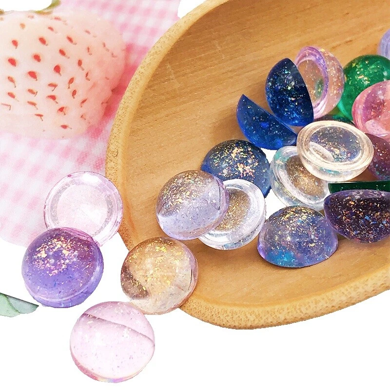 Resin Round Wedding Cardmaking & Scrapbooking Buttons