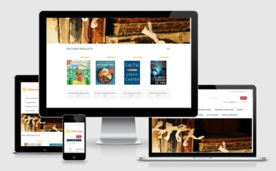 Books Store  Amazon, eBay Affiliate Dropship Website + Free Hosting with SSL