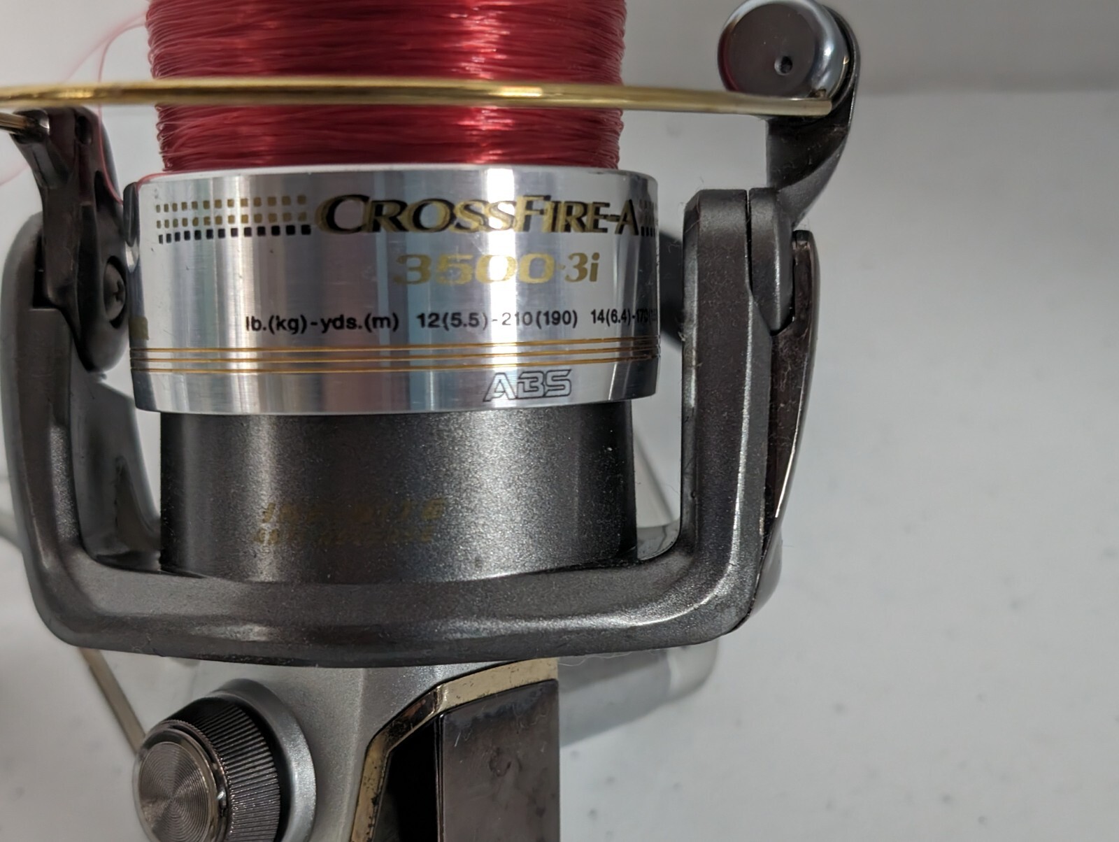 Diawa Crossfire-A 3500 3i Spinning Reel Made in China RH 12-210/14-170