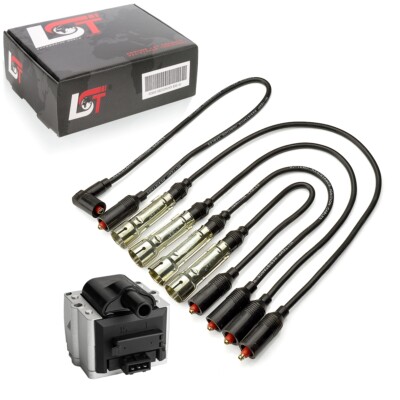 Zündkabel Satz Zündleitung Zündspule für VW Passat B3 B4 Transporter T4 1.8 2.0
