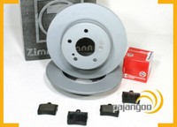 Zimmermann Bremsscheiben 278 Mm BeläGe Hinten FüR Mercedes E Klasse [W210]