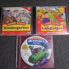 Learning Company Jumpstart Preschool 3 Math Reading Language PC Homeschool Games