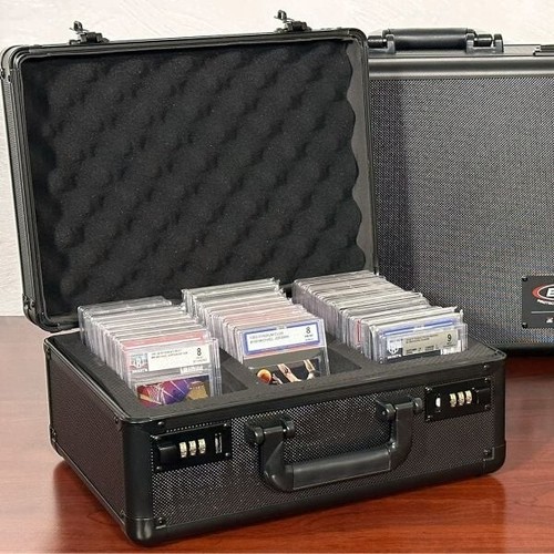 2-Pack BCW Super Vault Storage Boxes For Graded Cards (BGS/PSA) - Shoe Box Style 2-Pack BCW Super Vault Storage Boxes For Graded Cards (BGS/PSA) - Shoe Box Style