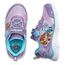 New Nickelodeon Paw Patrol Skye Everest Toddler Girls' Light Up Shoes 8 11 12