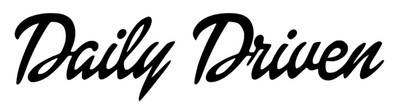 Daily Driven Schreibschrift Aufkleber Sticker KFZ Auto