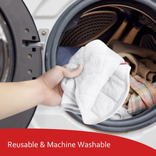 3-Pack Quilted Waterproof Changing Pad Liner, Non-Slip, Machine Washable - White