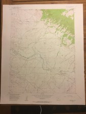 Eagle Hill Quadrangle Colorado 1955 Vintage Topographic USGS Map State Forest CO