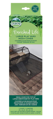 Oxbow Enriched Life Mesh Cover for Large Habitat Play with Yard. New in box.