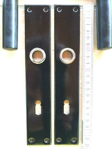 1 v. 19 Türgarnitur / Türbeschläge / Türdrücker / Türklinken / door handles - Bild 4 von 12