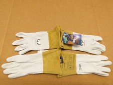 Weldas 10-2304 2 Pair DEERSOsoft TIG MIG Welding Gloves Made of Deerskin SMALL