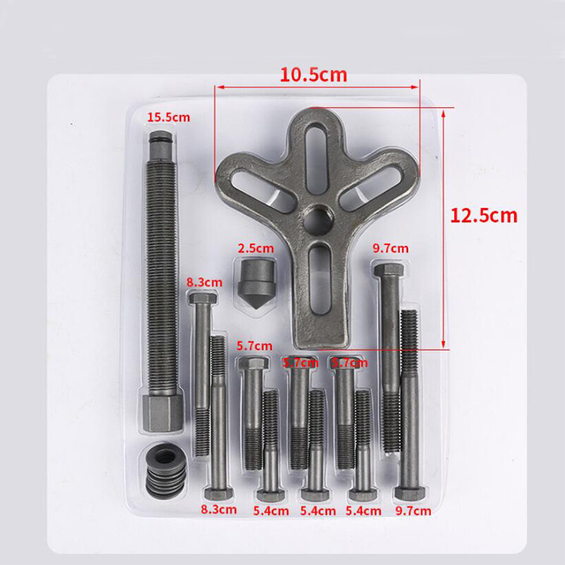 13Pcs Harmonic Balance Puller HEAVY DUTY Shaft Steering Wheel Crank Fan