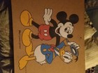 Vintage Mickey Mouse And Donald Duck RACO CLASSIC EDITION Corkboard Wall Decora — photo 2