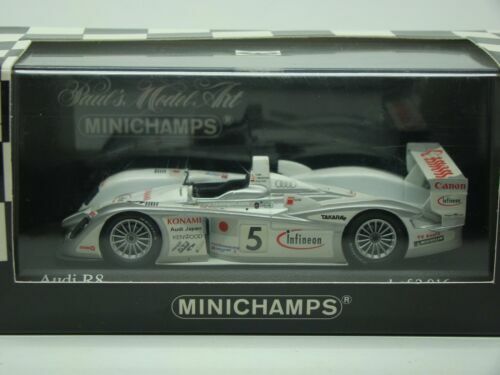 Modèle Réduit 1:43 AUDI A8 Minichamps - Gris - Édition Promotionnelle - Neuf
