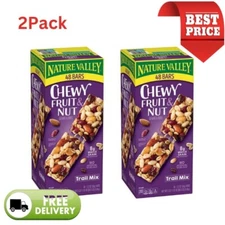 Nature Valley Chewy Trail Mix Fruit & Nut Granola Bars (48 ct.) 2x