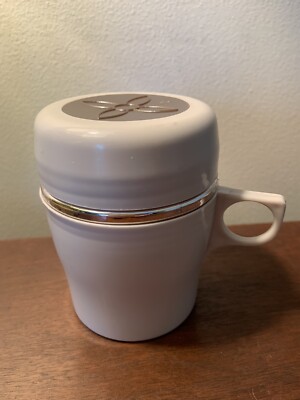 Vintage Mod Dep Italy Thermos Coffee Cup Small Tan | eBay Vintage Mod Dep Italy Thermos Coffee Cup Small Tan | eBay