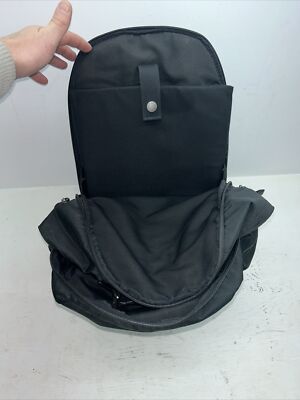 コーチ　バックパック　F70574　ボイジャー　BLACK　大容量　A4 EXCELLENT Coach Voyager BLACK Nylon & Leather Backpack
