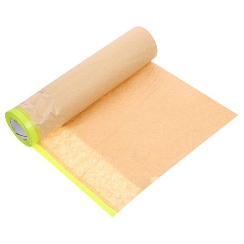 1 Roll Paint Masking Paper For Painting Tape Drape Automotive Paint Masking